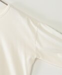 tシャツ 7分袖タックチェック切り替えT(12...の詳細画像3