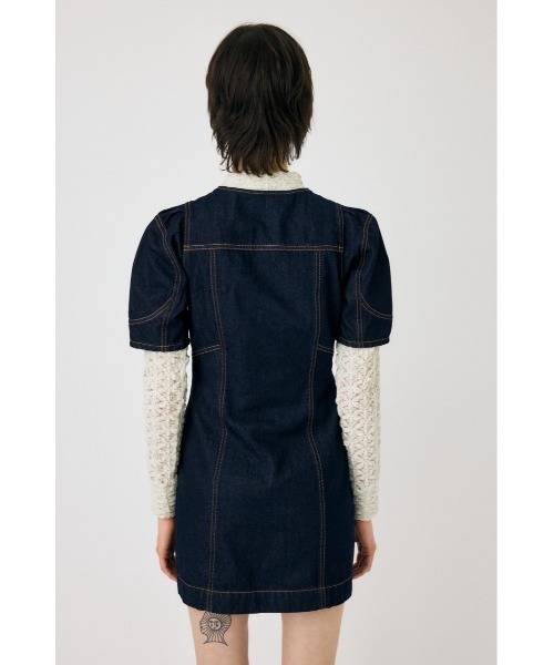 MOUSSY ワンピース FRONT ZIP ミニドレス : ZOZOTOWN Yahoo!店