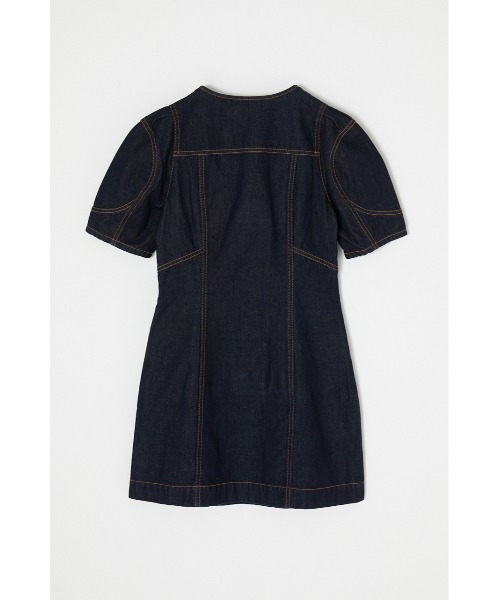 MOUSSY ミニワンピース MOUSSY | FRONT ZIP MINI ドレス (ワンピース(ミニ・ミディアム