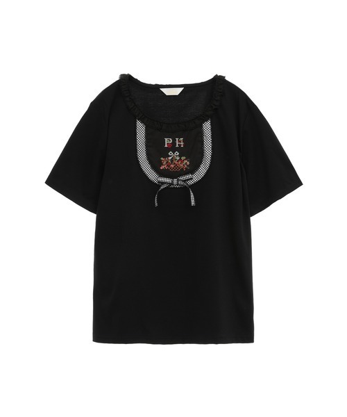 PINK HOUSE 刺繍パッチワーク 半袖Tシャツ ☆美品☆PINK HOUSE パッチワーク半袖Tシャツ М - メルカリ