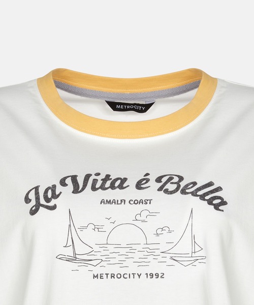METROCITY tシャツ 「メトロシティ」La Vita E Bella Tシャツ