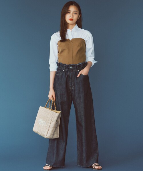 ブラウス シャツ 「CLASSY.2月号掲載/洗える」CANCLINI ベーシック シャツ レディース 23区｜【CLASSY.2月号掲載/洗える】CANCLINI ベーシック シャツ