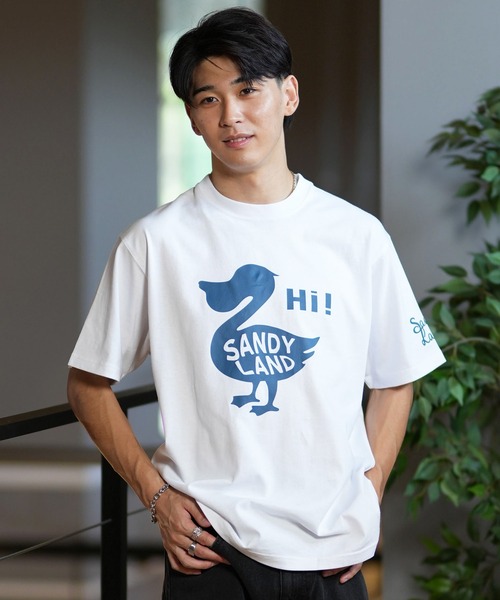 XL 新品未開封　Land RisingSun BABYL Tシャツ ムラサキスポーツ（MURASAKI SPORTS） tシャツ SANDYLAND/サンディ
