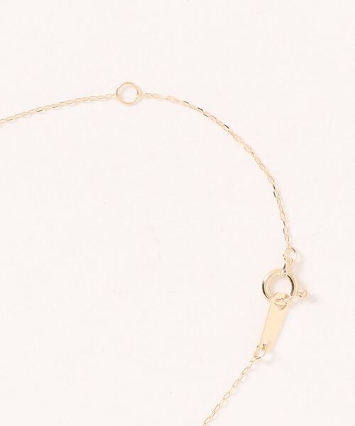 美品♡con affetto♡コンアフェット K10 ダイヤ クロス ネックレス con affetto(ファッション) ネックレス K10ダイヤクロス