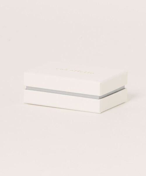 美品♡con affetto♡コンアフェット K10 ダイヤ クロス ネックレス con affetto(ファッション) ネックレス K10ダイヤクロス