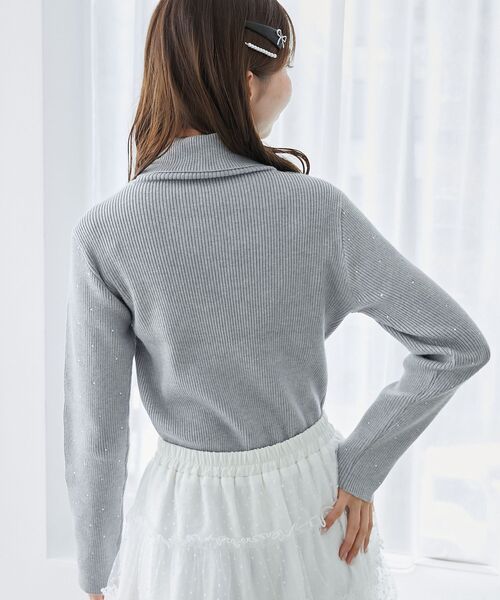 Lumignon オフショルダー タートルネック ニットセーター Amazon.co.jp: オフショルダー ニット セーター トップス