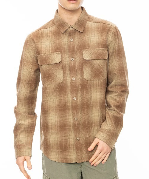 RVCA（ルーカ） シャツ メンズ DAYSHIFT FLANNEL LS 長袖シャツ 「2024