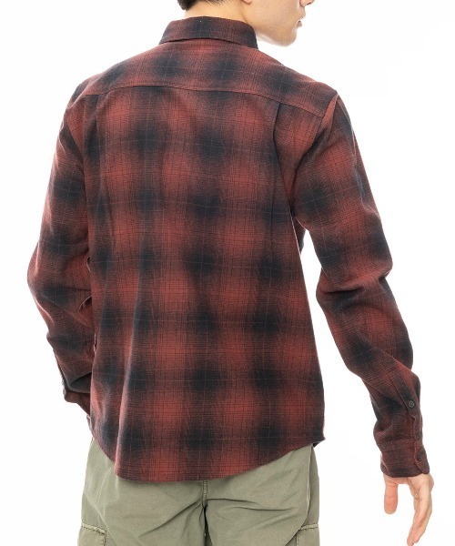 RVCA（ルーカ） シャツ メンズ DAYSHIFT FLANNEL LS 長袖シャツ 「2024