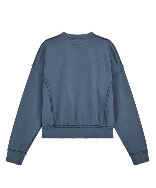 トレーナー スウェット GUESS Originals Distressed Pullover スウェット レディース レディース GUESS トレーナー スウェット Originals Distressed Pullover