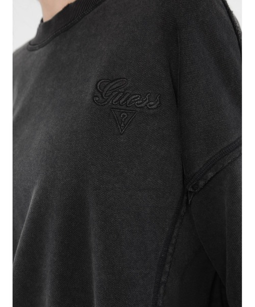 GUESS トレーナー スウェット Originals Distressed Pullover