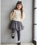 tシャツ 「シアバター」ジャガードハイネック長...の詳細画像5