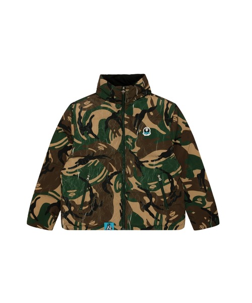 AAPE BY A BATHING APE ダウンジャケット ダウン HOODIE DOWN JACKET