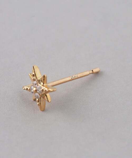 SIENA ROSE（シエナロゼ） ピアス スターモチーフダイヤピアス