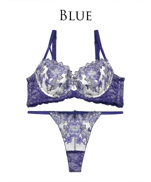 Reinest ブラジャー ショーツセット ロイヤルピオニー