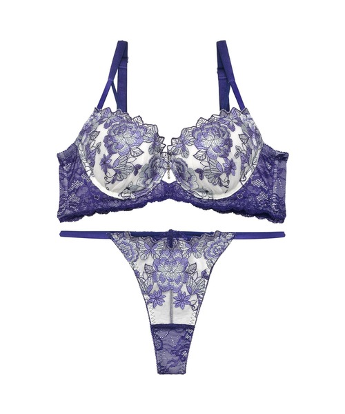 Reinest ブラジャー ショーツセット ロイヤルピオニー
