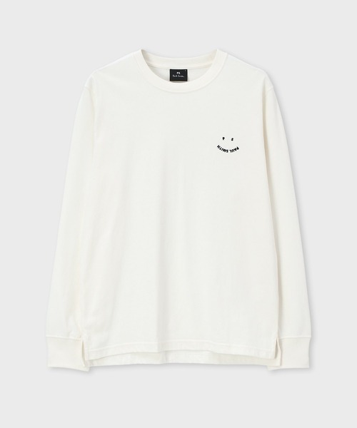 PS Paul Smith tシャツ Happy” 長袖カットソー / 152505 828RE