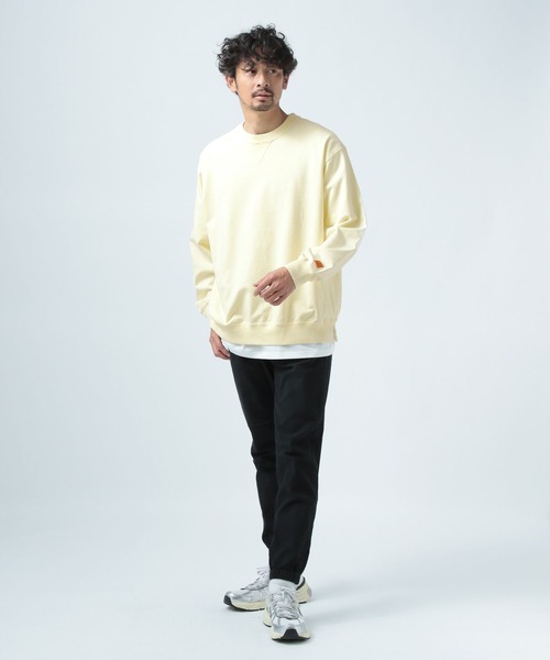 ★日本未入荷*PULL&BEAR*新作*レイヤースリーブ長袖Tシャツ/KH★ BAYFLOW tシャツ 「セットでお得!」ピグメントレイヤードプル