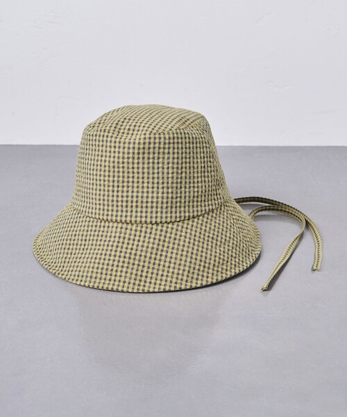 UNITED ARROWS ギンガムチェック ハット UNITED ARROWS（ユナイテッドアローズ）の「ギンガムチェック
