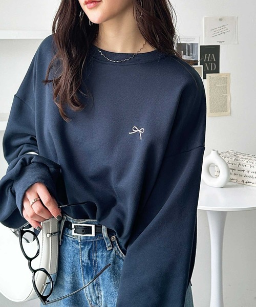 GeeRA（ジーラ） トレーナー スウェット 春 コーデにぴったり。ハート