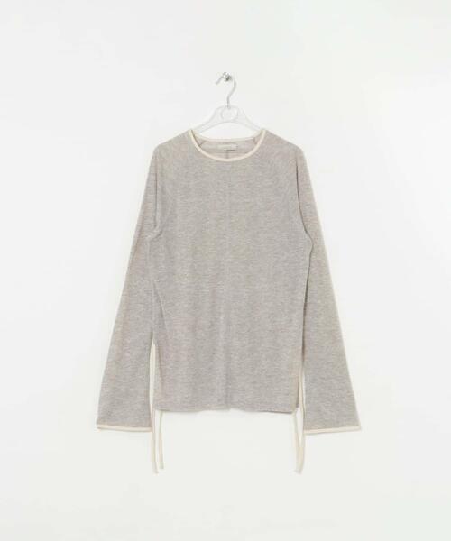 LAATO（ラート） tシャツ piping sheer tee レディース : ZOZOTOWN