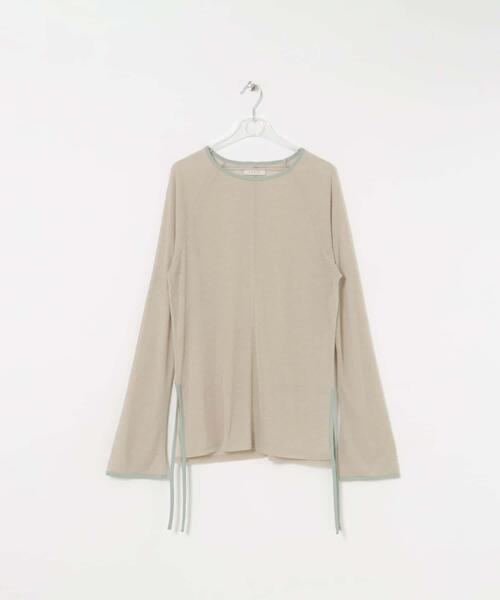 LAATO（ラート） tシャツ piping sheer tee レディース : ZOZOTOWN
