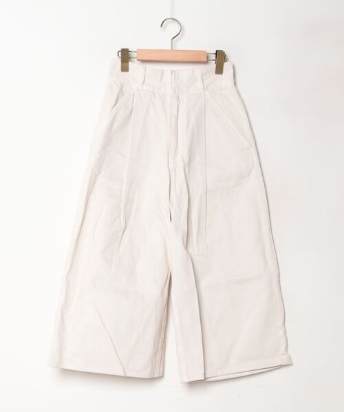 CLANE（クラネ） デニムクロップドパンツ 0 ホワイト レディース