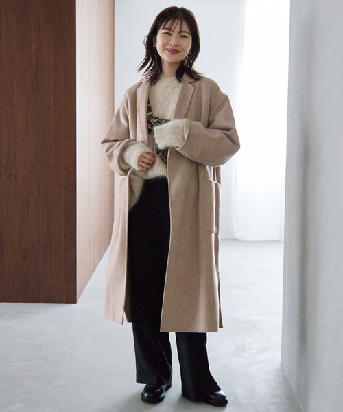 ★お値下げ★SLOBE IENA コート SLOBE IENA（スローブイエナ） チェスターコート FREE グリーン系