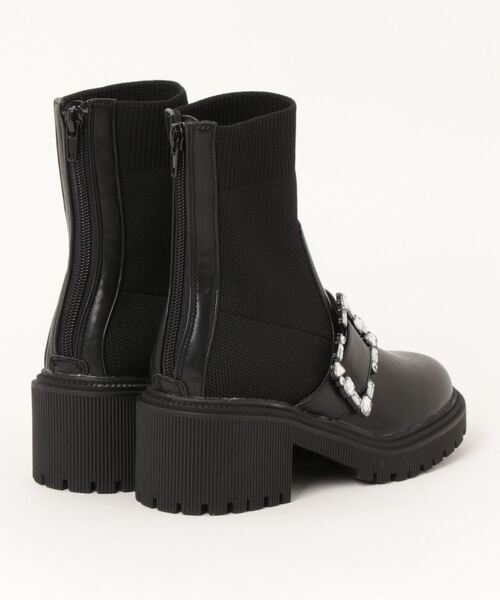 「ORiental TRaffic」 ショートブーツ M ブラック レディース_画像2