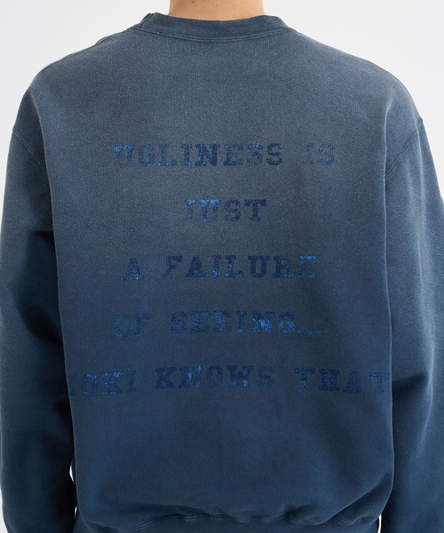 KHOKI（コッキ） トレーナー スウェット Vintage-effect sweatshirt