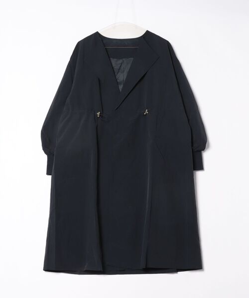 m．f．エディトリアル（m．f．editorial）/【リラックス ロング丈】イノウェーブ ノーカラーコート m.f.editorial（エムエフエディトリアル） ノーカラーコート コート