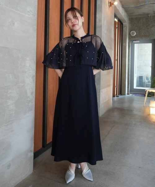 Jolie et ドレス 「結婚式・パーティードレス」パール付き