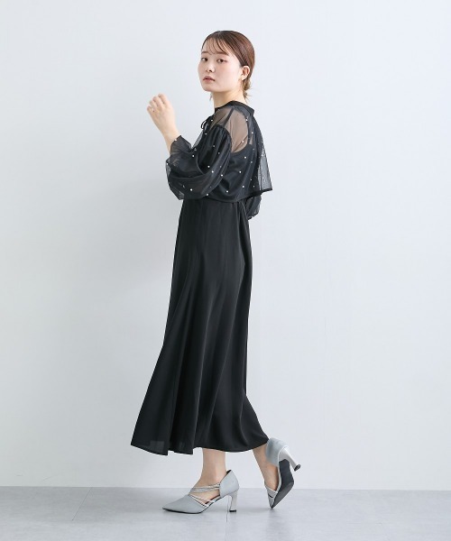 Jolie et Jolie（ジョリー エ ジョリー） ドレス 「再入荷！」パール