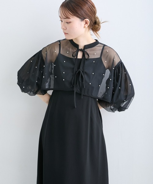 Jolie et Jolie（ジョリー エ ジョリー） ドレス 「再入荷！」パール
