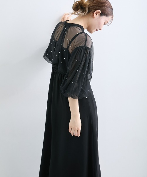 Jolie et Jolie（ジョリー エ ジョリー） ドレス 「再入荷！」パール