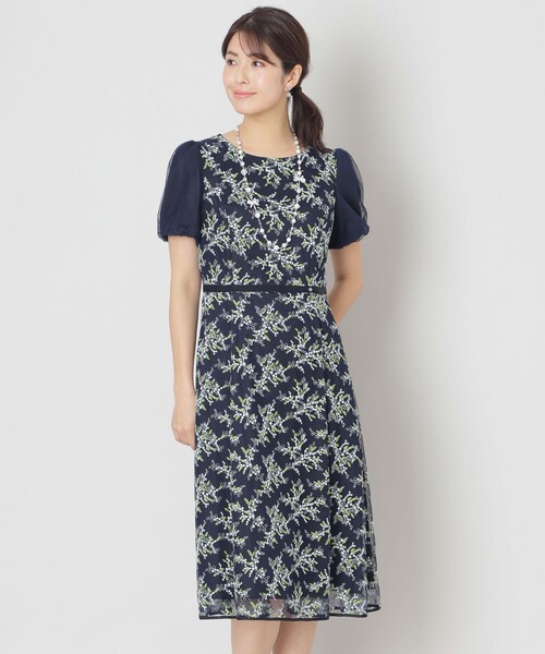 TO BE CHIC（トゥー ビー シック） パーティードレス ワンピース 半袖 