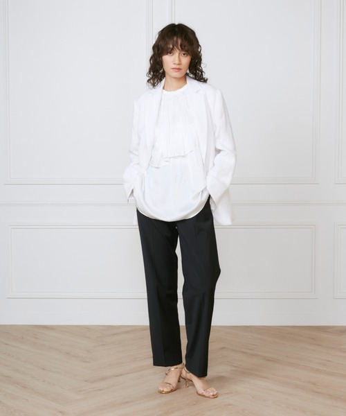 ジャケット テーラードジャケット 1Bジャケット「la veille by SUPERIOR CLOSET」 レディースの画像