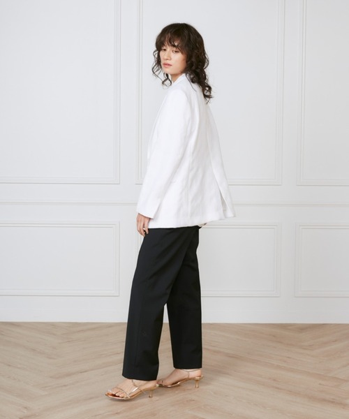 ジャケット テーラードジャケット 1Bジャケット「la veille by SUPERIOR CLOSET」 レディースの画像