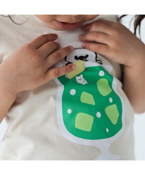 くりーむページ CHEEK ROOM tシャツ チークルーム クリームソーダTシャツ キッズ