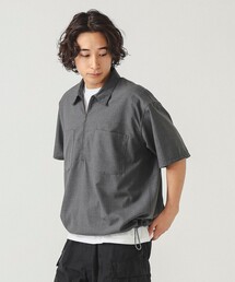 シャツ ハーフジップ プルオーバー シャツ メンズ｜ZOZOTOWN Yahoo!店