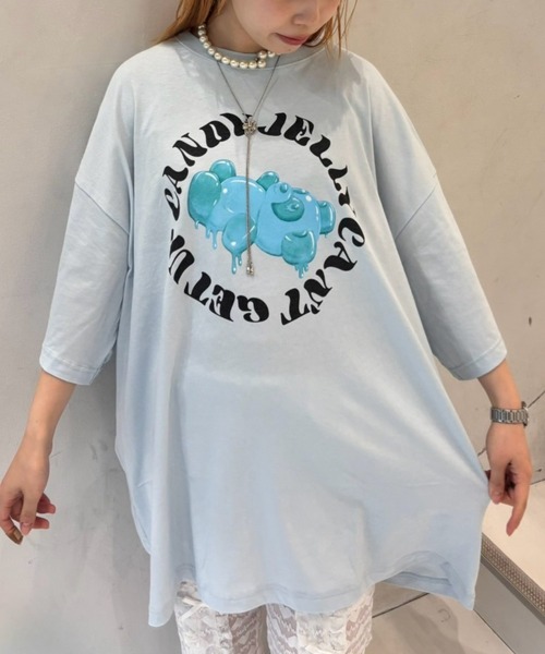 tシャツ JELLY PEPE BIG BIG Tシャツ レディース メンズ