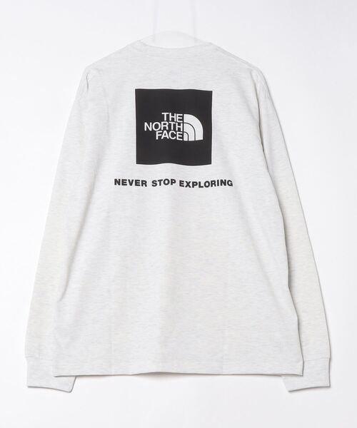 【限定!!!】THE NORTH FACE ◆ L/S バックスクウェアロゴティー THE NORTH FACE tシャツ ザ ノース フェイス L/S Back Square