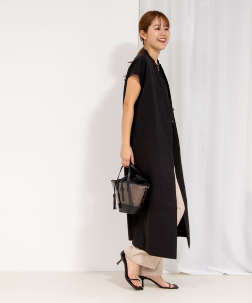 NOLLEY'S ノーリーズyosoyuki series 2WAYワンピース NOLLEY'S（ノーリーズ） ワンピース 「yosoyuki series」2wayコート