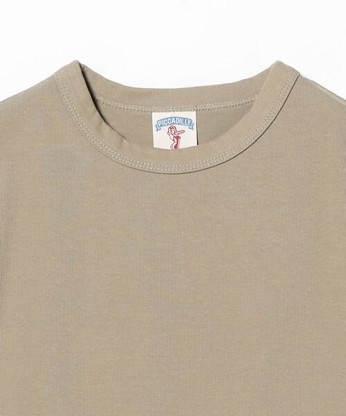 tシャツ 「別注」PICCADILLY / RIB TEE レディース Ray BEAMS（レイ ビームス）【別注】PICCADILLY / RIB TEE（T