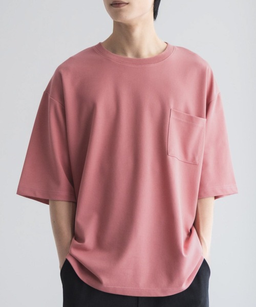 tシャツ 「新色追加/10色展開」着心地のよい冷感DRY オーバーサイズTシャツ ユニセックス メンズ レディース | NAVY（ファッション） | 10