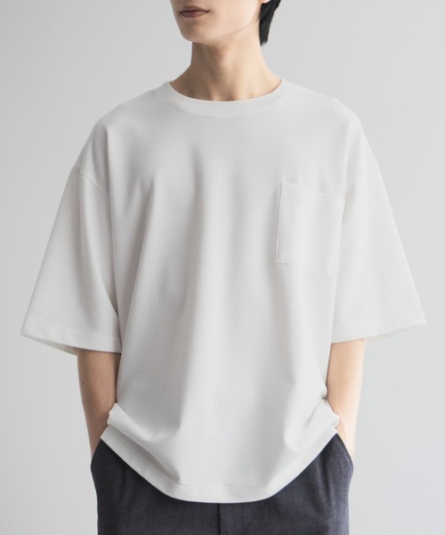 tシャツ 「新色追加/10色展開」着心地のよい冷感DRY オーバーサイズTシャツ ユニセックス メンズ レディース | NAVY（ファッション） | 01