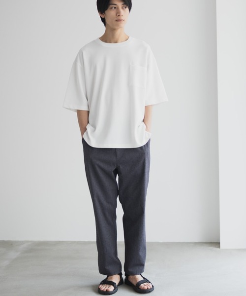 tシャツ 「新色追加/10色展開」着心地のよい冷感DRY オーバーサイズTシャツ ユニセックス メンズ レディース | NAVY（ファッション） | 11