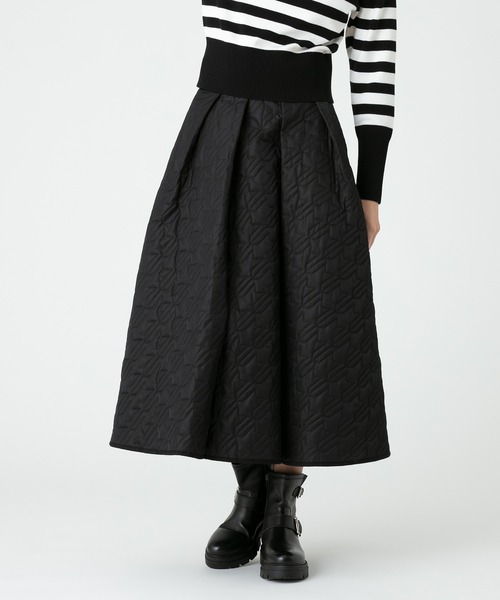 【最終値下げ】ルルウィルビー　スカート LOULOU WILLOUGHBY（ルルウィルビー） フレアスカート 2 ブラック