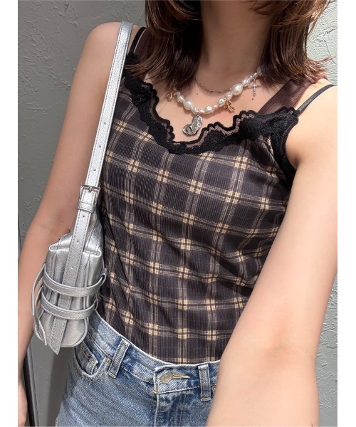 SLY ネックレス FAUX PEARL CHARM N/C フォーパール チャーム