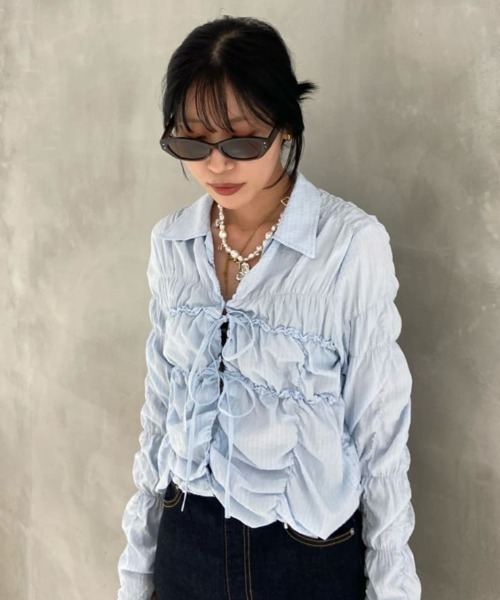 SLY ネックレス FAUX PEARL CHARM N/C フォーパール チャーム