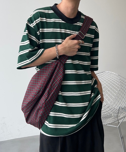 UNDERSTATEMENTs ショルダーバッグ 「ユニセックス」チェック柄